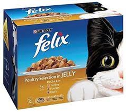 Picture of Felix Pouch Poultry in Jelly Multipack 12 x 100g